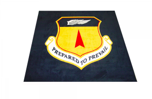 anderson AF base military logo mat