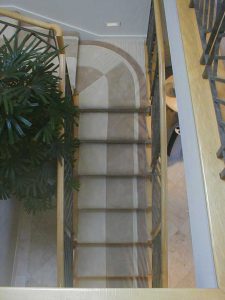 custom stair runner by Mastercraft Carpet Makers